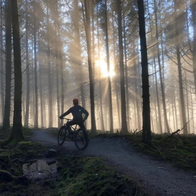 Cycling at Dawn