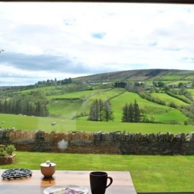 The Bothy - The Bothy view from inside