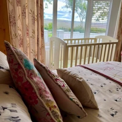 The Myles’ Cottage - bedroom double bed