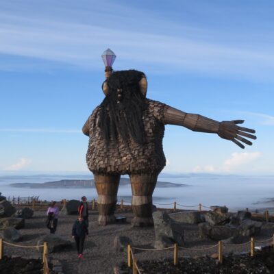 Gortin Glen Forest Park - Sperrins Sculpture at Mullaghcarn summit